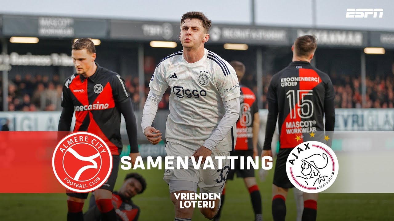 Almere City vs Ajax highlights