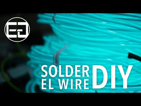 How to Solder EL Wire - Ellumiglow.com