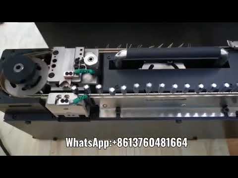 Radial tape feeder for LED video