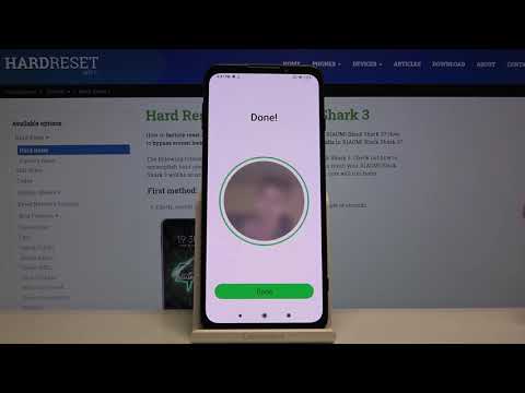 How to Activate Face Unlock in XIAOMI Black Shark 3 – Set Face Recognition Option