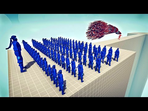 100 NINJA + GIANT NINJA VS EVERY GOD - Totally Accurate Battle Simulator TABS