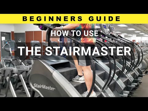How To Use The Stairmaster Cardio Machine