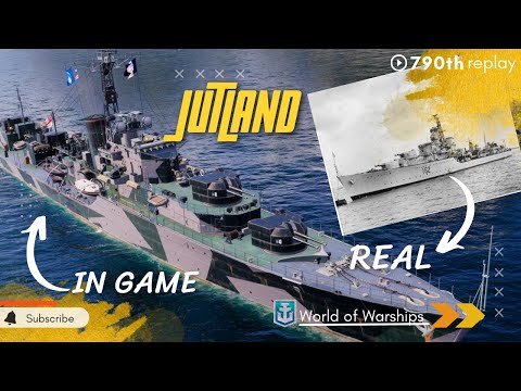 JUTLAND World of WARSHIPS - YES THAT's SOLO WARRIOR #wows #worldofwarships #gaming