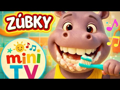 ZÚBKY 🦷 | Hrošíka bolí zub 🍫 Čistíme si zuby 🪥 | Pesnička pre deti po slovensky