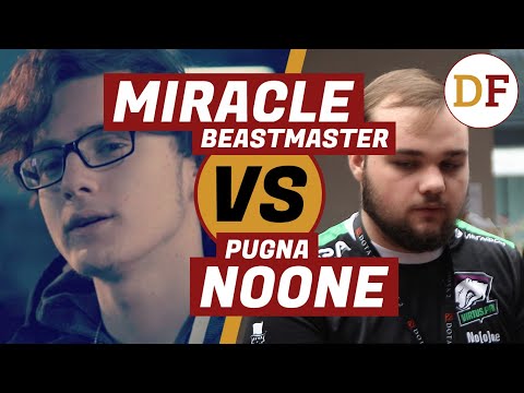 Miracle Beastmaster Vs Noone Pugna - Immortal Rank Midlane Clash