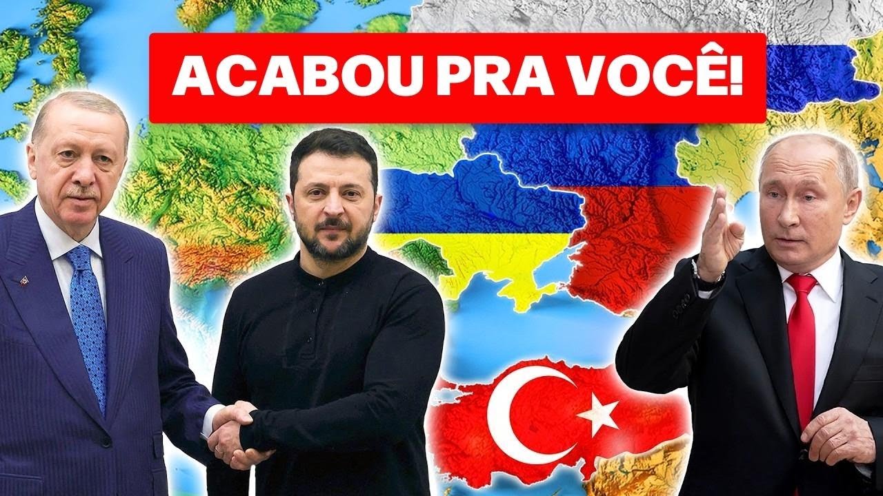 Até os EUA surpresos! Turquia apoia a Ucrânia!