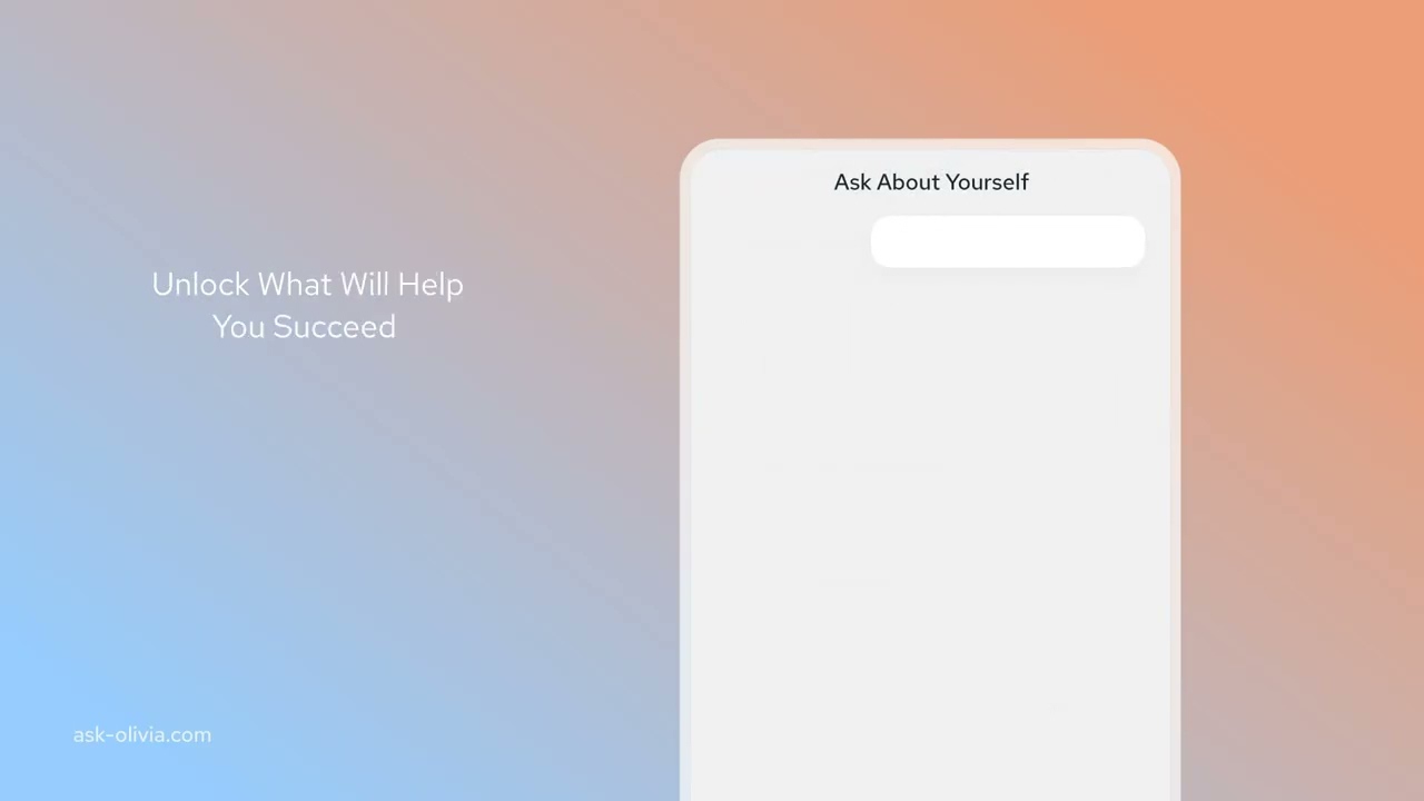 Ask Olivia - The AI Communication Coach for Personality Tailored Advice