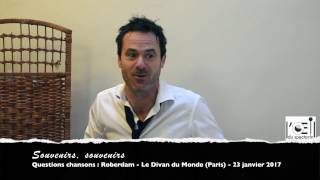 L’Œil du spectacle Interview Roberdam Divan du Monde 23 janvier 2017