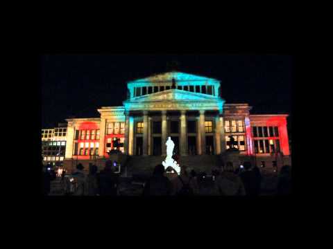 Festival of Lights 2013 Gendarmenmarkt Konzerthaus
