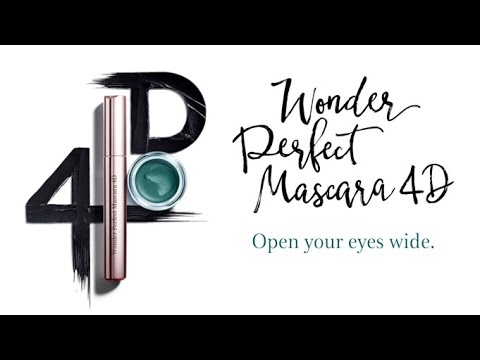 Wonder Perfect Mascara 4D Blakstienų tušas, 8 ml video