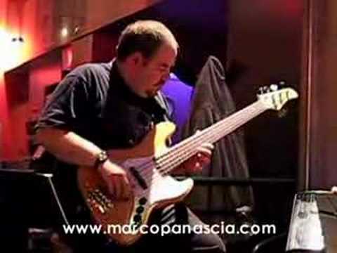 Marco Panascia: Brazilian Electric Bass solos  Jobim Bosco