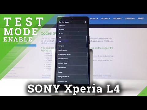 How to Enter Test Mode in SONY Xperia L4 – Check Your Device
