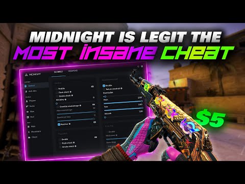 Midnight CSGO is Hands down the BEST cheat EVER! | Super cheap too! | EudoraMods