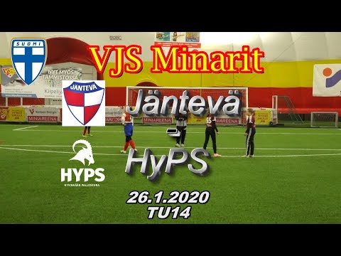 VJS Minarit TU14 Jäntevä vs HyPS 06/07 26.1.2020