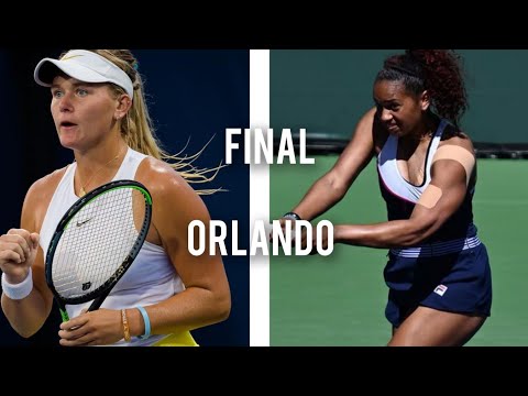 Peyton Stearns VS Robin Montgomery | W25 Orlando USA | Final