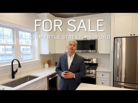 Luxury Townhome For Sale - 101 Myrtle Street, Medford, MA by Dwell360