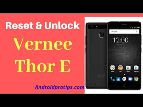 How to Reset & Unlock Vernee Thor E