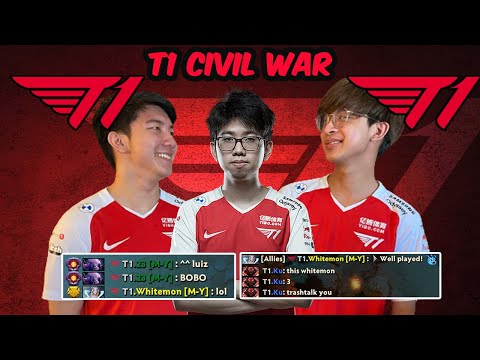 T1 Civil War !! 23savage Faceless Void 12K MMR Carry vs Master KuKu Whitemon Dota 2 pro Gameplay