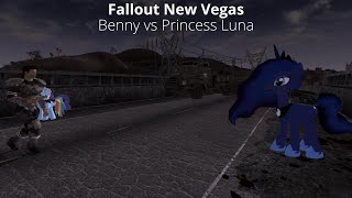 Fallout New Vegas Benny vs Princess Luna  Fallout NPC Battles