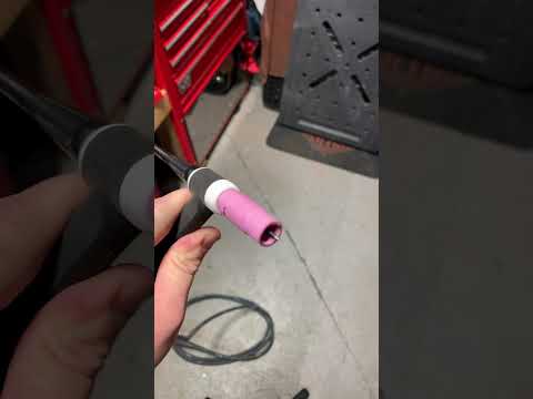TIG torch set up!