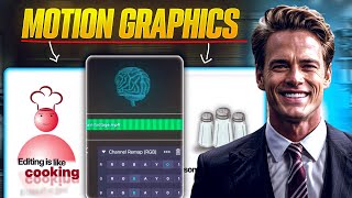 Part 2 - Motion Graphics Editing tutorial 