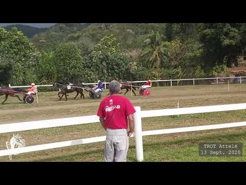 Course TROT Attelé Tahiti du 13 09 2020