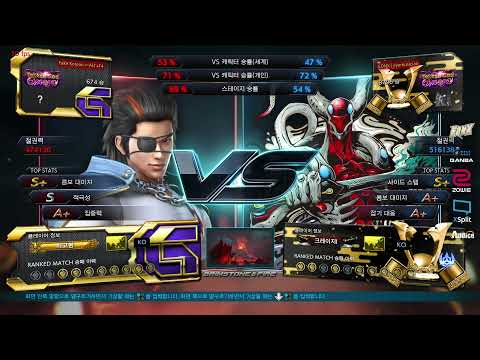 Muse (hwoarang) VS eyemusician (yoshimitsu) - Tekken 7 Season 4
