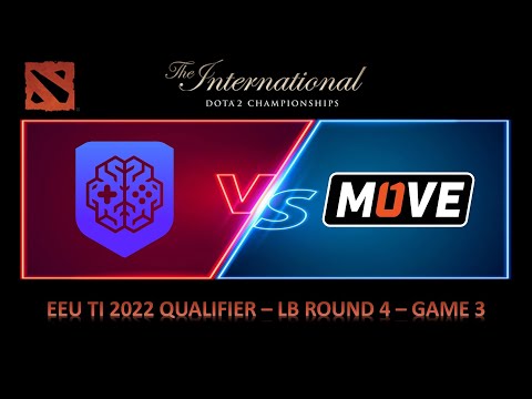Mind Games vs One Move Game 3 Lower Bracket Round 4 EEU TI 2022 Qualifier