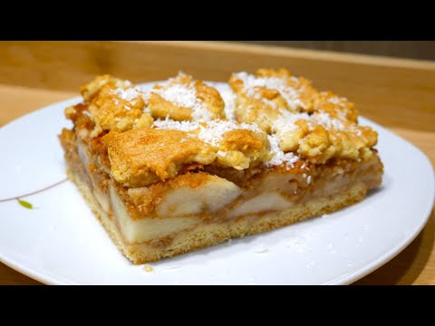 Smaczny jabłecznik  - szarlotka na kruchym cieście z papierówek z mojej działki.