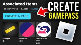How To Make A Gamepass In Roblox - Full Guide