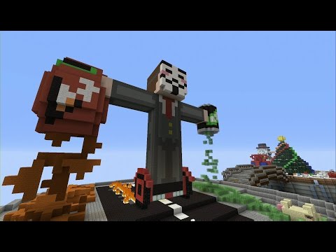 Minecraft PS3, PS4 - HOVERBOARD HUNGER GAMES! (Survival Games)