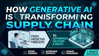 How Generative AI Fixed Global Supply Chains | AI in Supply Chain and 