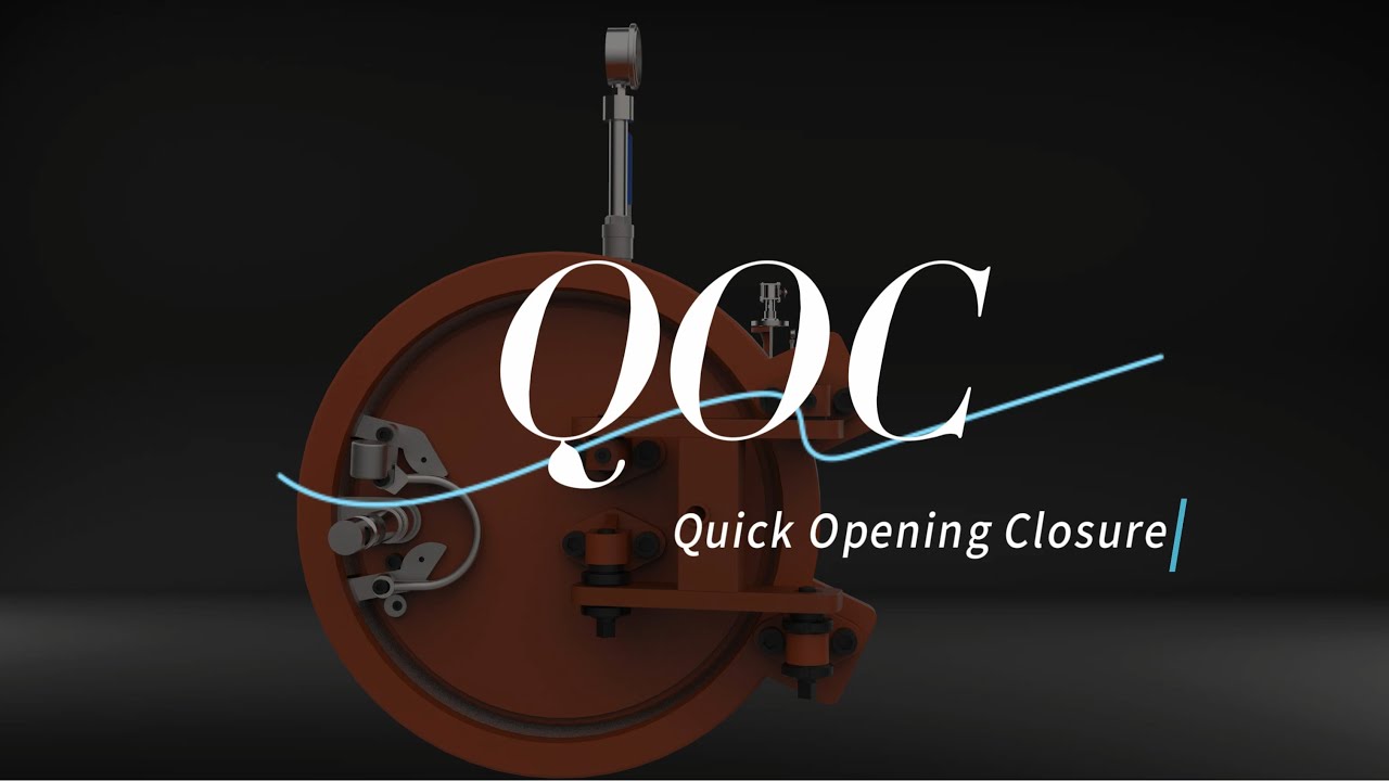 How Quick Opening Closure (QOC) Works | Fast & Safe Pipeline Access Solution！