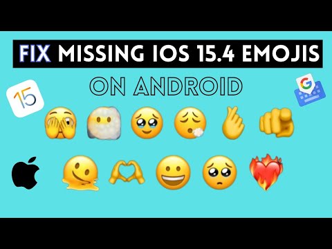 How To Fix Missing iOS 15.4 Emojis On Android 2022 😍