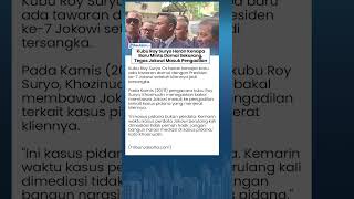 Kubu Roy Suryo Kaget! Kenapa Baru Minta Damai Sekarang, Tegaskan Jokowi Harus Masuk Pengadilan