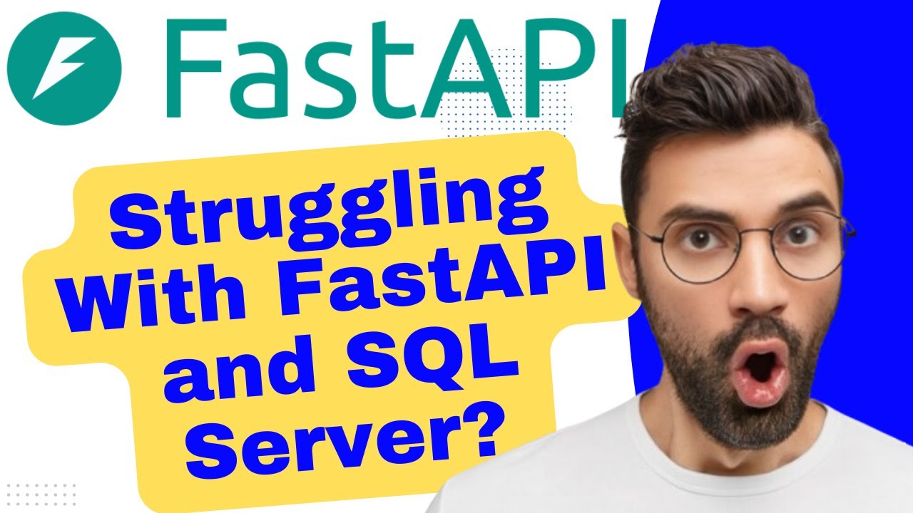 How to Integrate SQL Server with FastAPI | Curd Operation | Step-by-Step Tutorial