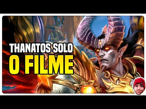 QUASE 1 HORA DE THANATOS SOLO! SMITE: O FILME - Conquista