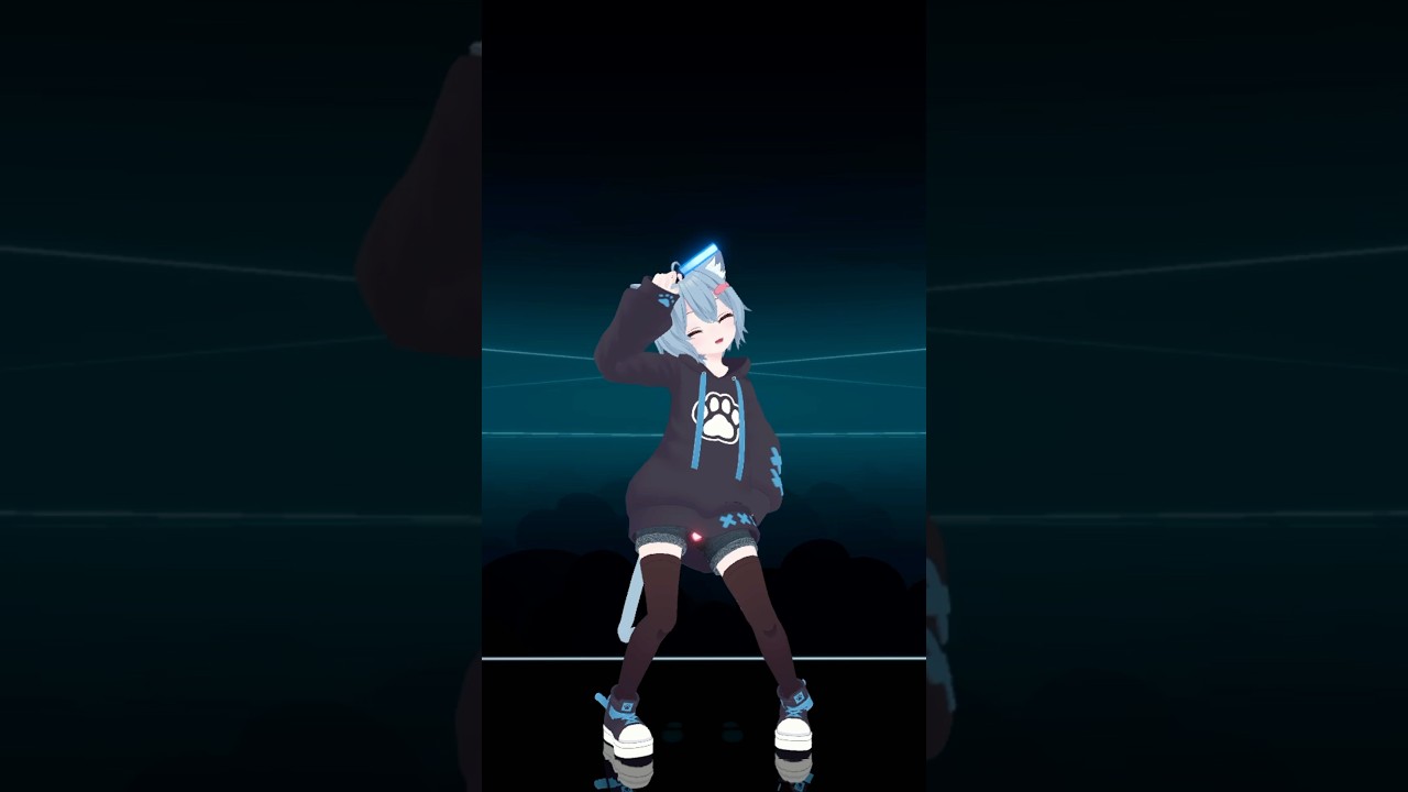 【前面ver】ルカルカ★ナイトフィーバー VRゲームで踊ってみた #ビートセイバー #Fefy 【BeatSaber / VR】