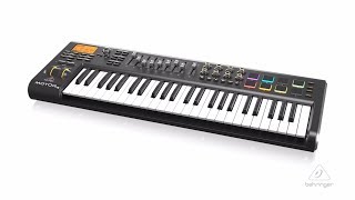 Video thumbnail for BEHRINGER MOTÖR 49 | Master Controller Keyboard by Behringer