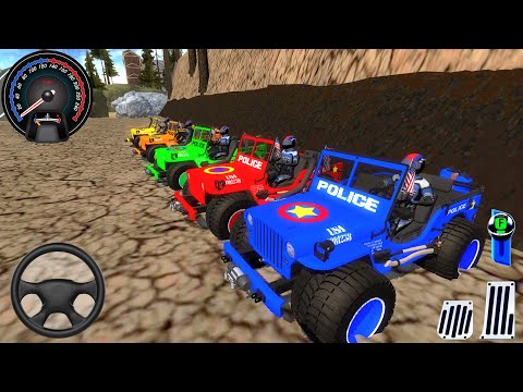 Juegos De Carros - Offroad Police Car Stunts Driving #1 - Dirt Cars Racing - Android GamePlay 2026