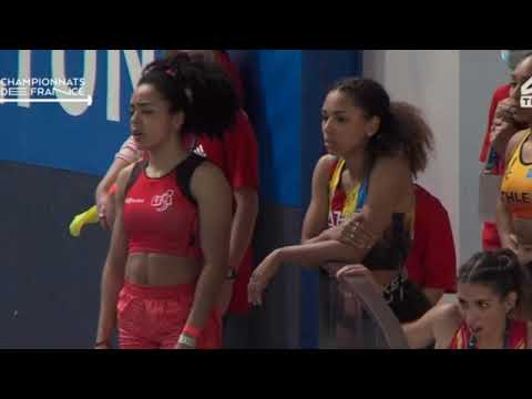 Célia Chausseray championne de France 2022 U23 60m haies