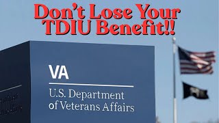 Are Your TDIU Benefits Safe or At Risk
