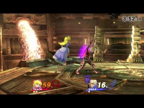 Smash 4 Peach lucky turnip pulls