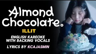 Download lagu ILLIT - ALMOND CHOCOLATE - ENGLISH KAREOKE with BACKING VOCALS mp3
