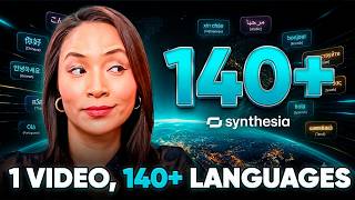 AIを使って動画を無料で翻訳する方法（140言語以上対応）：Synthesiaチュートリアル
