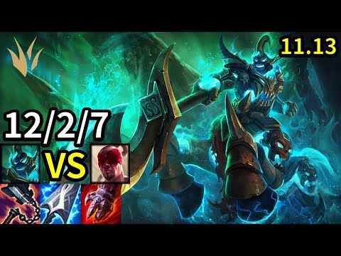 Hecarim Jungle vs Lee Sin - KR Master | Patch 11.13
