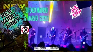 NEW MODEL ARMY  &quot;Fate&quot; Madrid 06 Marzo 2020