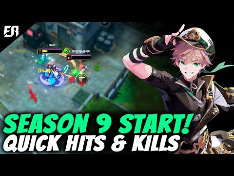 SEASON 9 START! 🔥 FAST HITS & ELIMINATIONS 💀 | Eternal Return Felix Gameplay