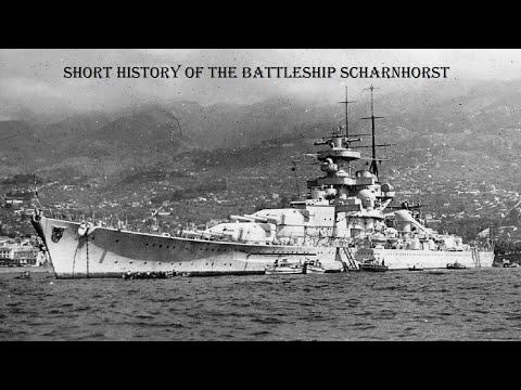 Short History Of The Battleship Scharnhorst
