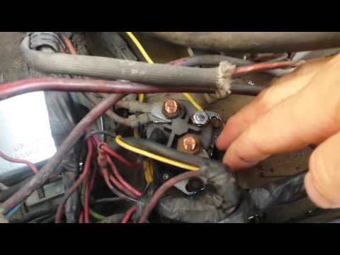1983 Ford F250 6.9 Diesel Glow Plug Relay Manual Bypass